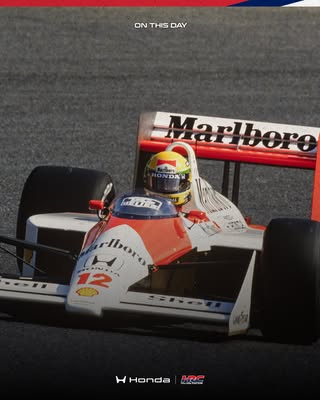 On this day, Ayrton Senna...