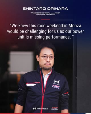Shintaro Orihara, Trackside General Manager...